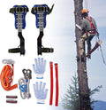 Tree Climbing Spikes Set with Safety Belt and Gloves - Reliable