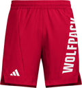 adidas Men's NCAA Wolfpack Training Woven Shorts - AEROREADY Comfort