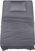 Twin XL Bed Sheets Set Pack of 10 - Soft Brushed Microfiber Sheets