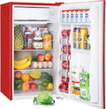 Upstreman 3.2 Cu.Ft Mini Fridge with Freezer - Compact Dorm/Office