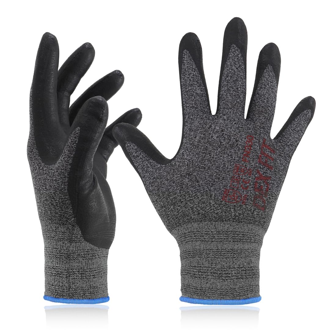 DEX FIT Nitrile Work Gloves FN330 - Lightweight & Durable Grip