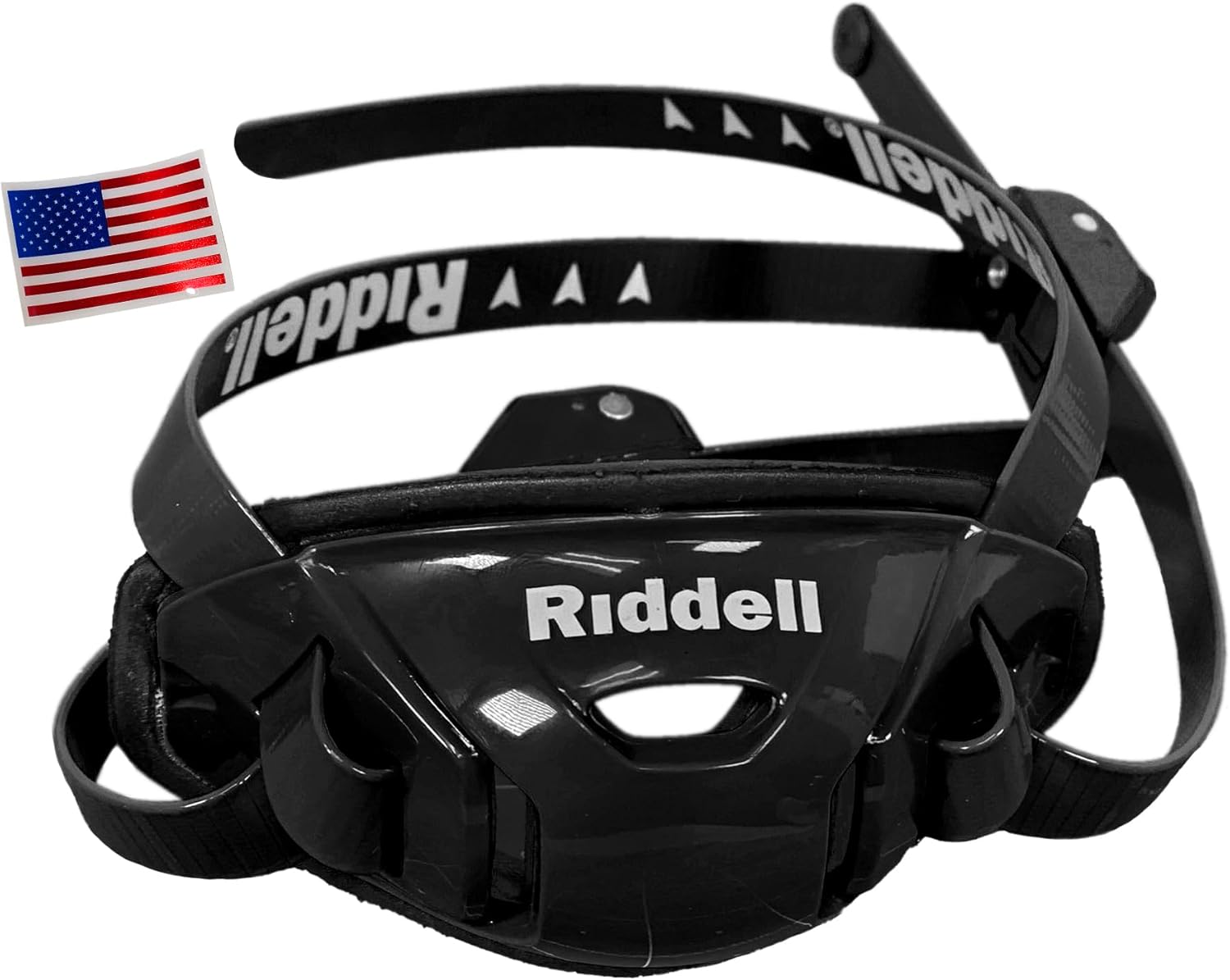 Riddell SpeedFlex Hard Cup Cam-Loc Chinstrap with US Flag Decal