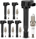 UF242 Ignition Coil & 4503 Double Iridium Spark Plug Kit - Reliable V6