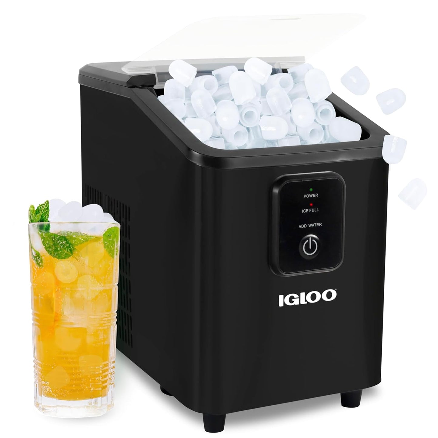 Igloo Self-Cleaning Countertop Ice Maker - Compact & Portable