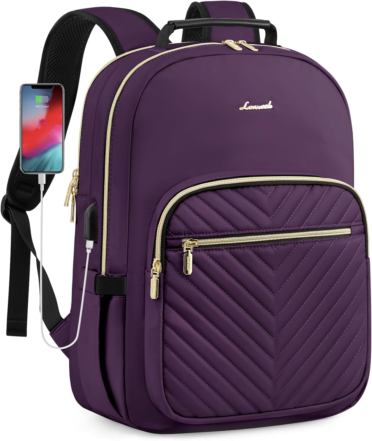 LOVEVOOK Laptop Backpack Purse for Women, Stylish & Functional