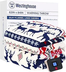 Westinghouse Electric Blanket Twin Size for Ultimate Comfort