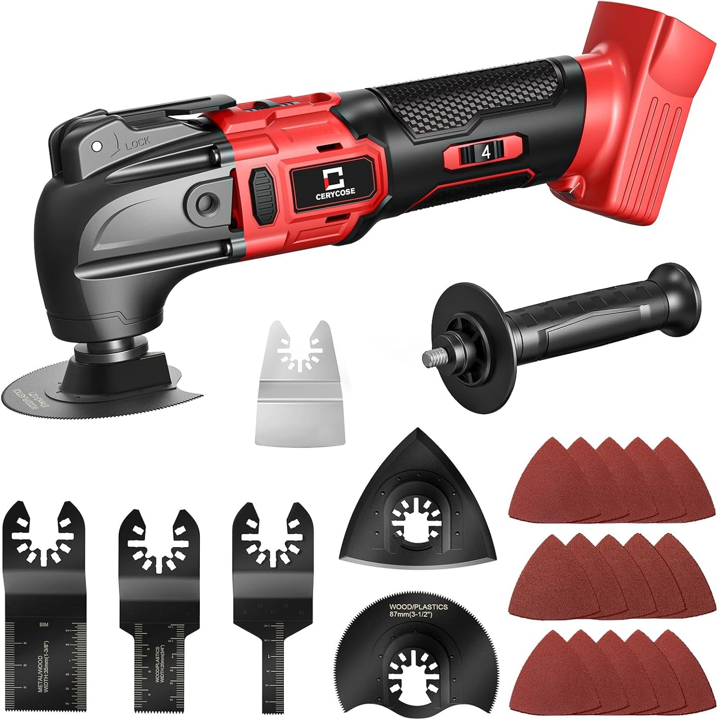 Cordless Oscillating Tool with Milwaukee Battery Compatibility