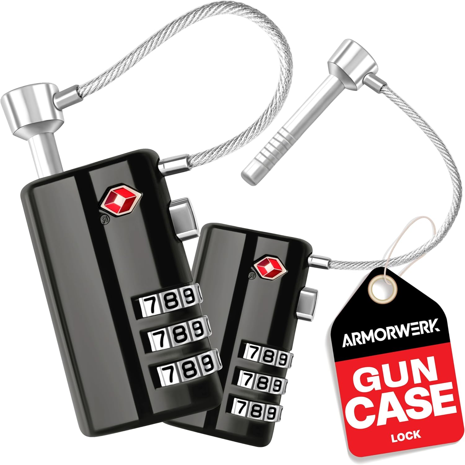 Professional Gun Case Lock Set for Secure Firearm Travel Needs