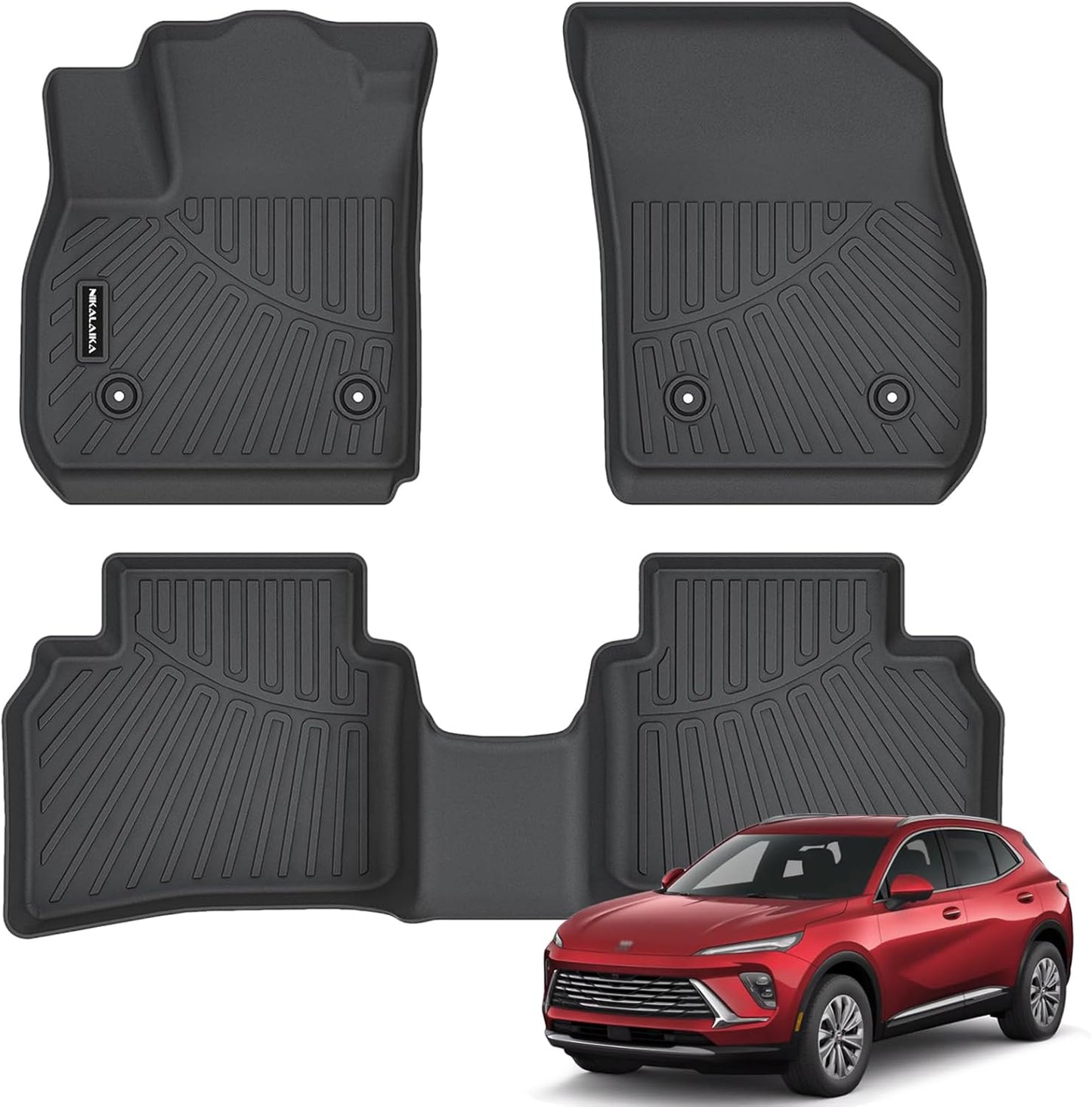 All Weather Floor Mats for 2021-2026 Buick Envision Vehicles