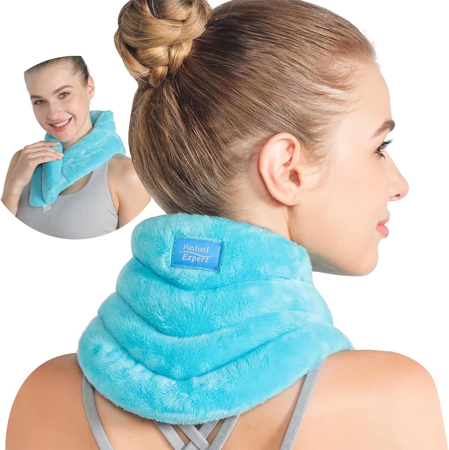 Moist Heat Neck Wrap for Instant Relief