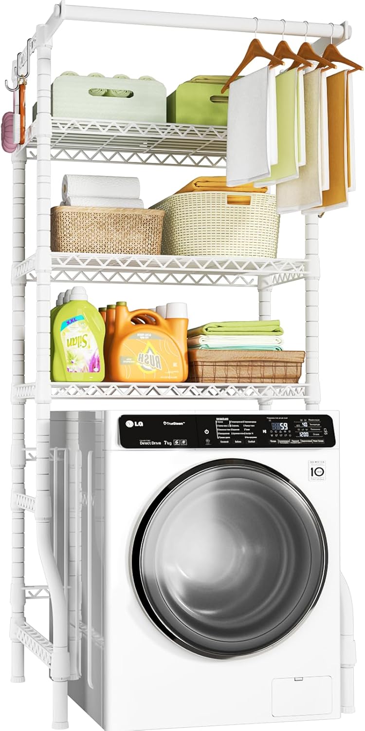 Ulif U11 Medium Over Washer and Dryer Shelves for Laundry Room