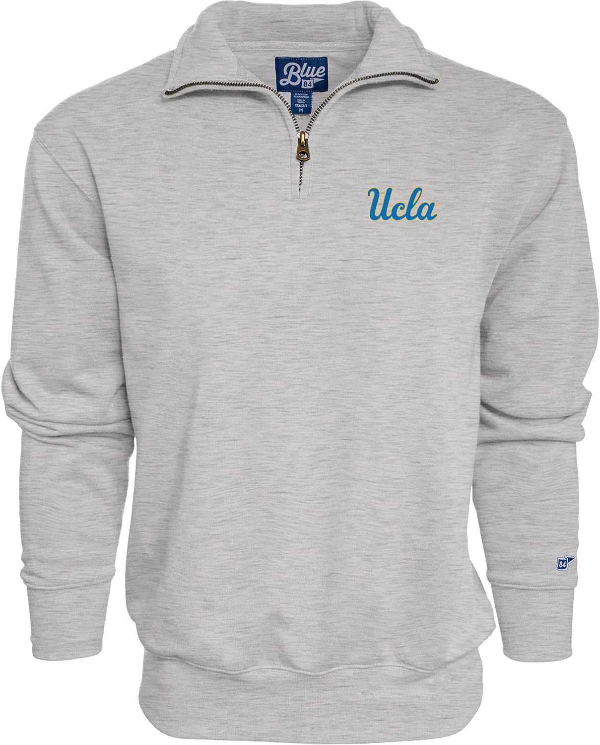 UCLA Bruins Men's Quarter Zip Sweatshirt for Team Pride
