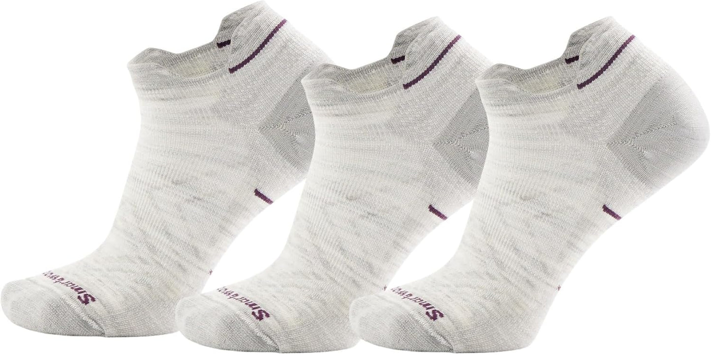 Smartwool Women's Run Zero Cushion Low Ankle Socks for Comfort