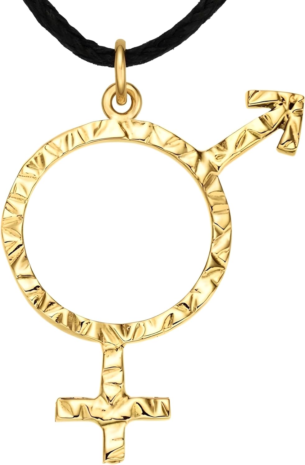 PRIDE Fashion Gender Symbols Pendant in 925 Sterling Silver