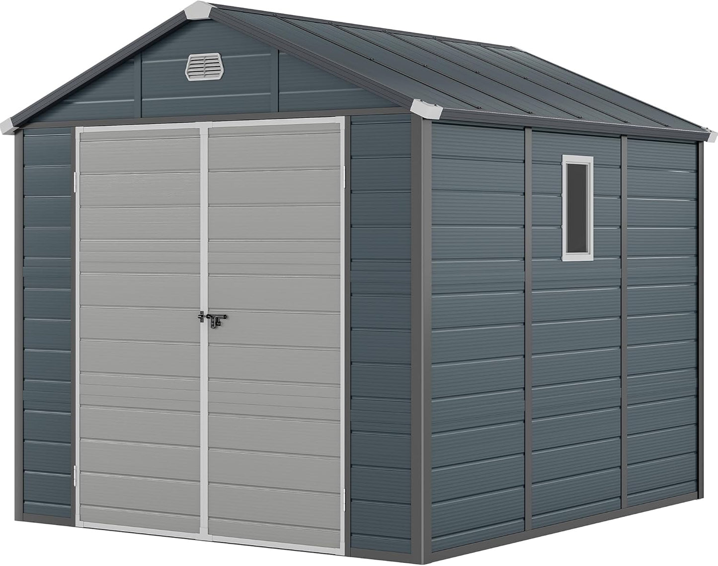 YITAHOME 8x9 FT Outdoor Storage Shed for Garden Tools & More
