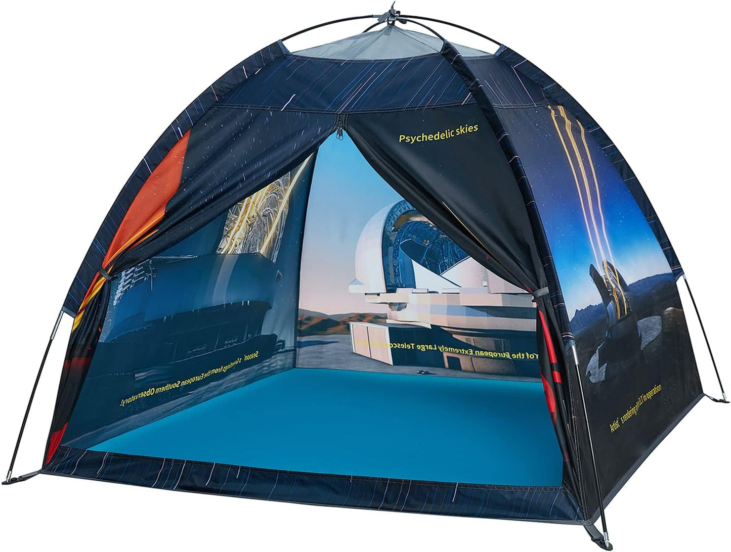 Magnetic Kids Play Tent - 61in Popup Dome Playhouse for Fun