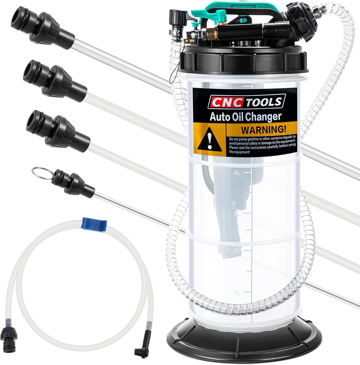 1.4 Gallon Manual Pneumatic Fluid Extractor for Cars and Trucks