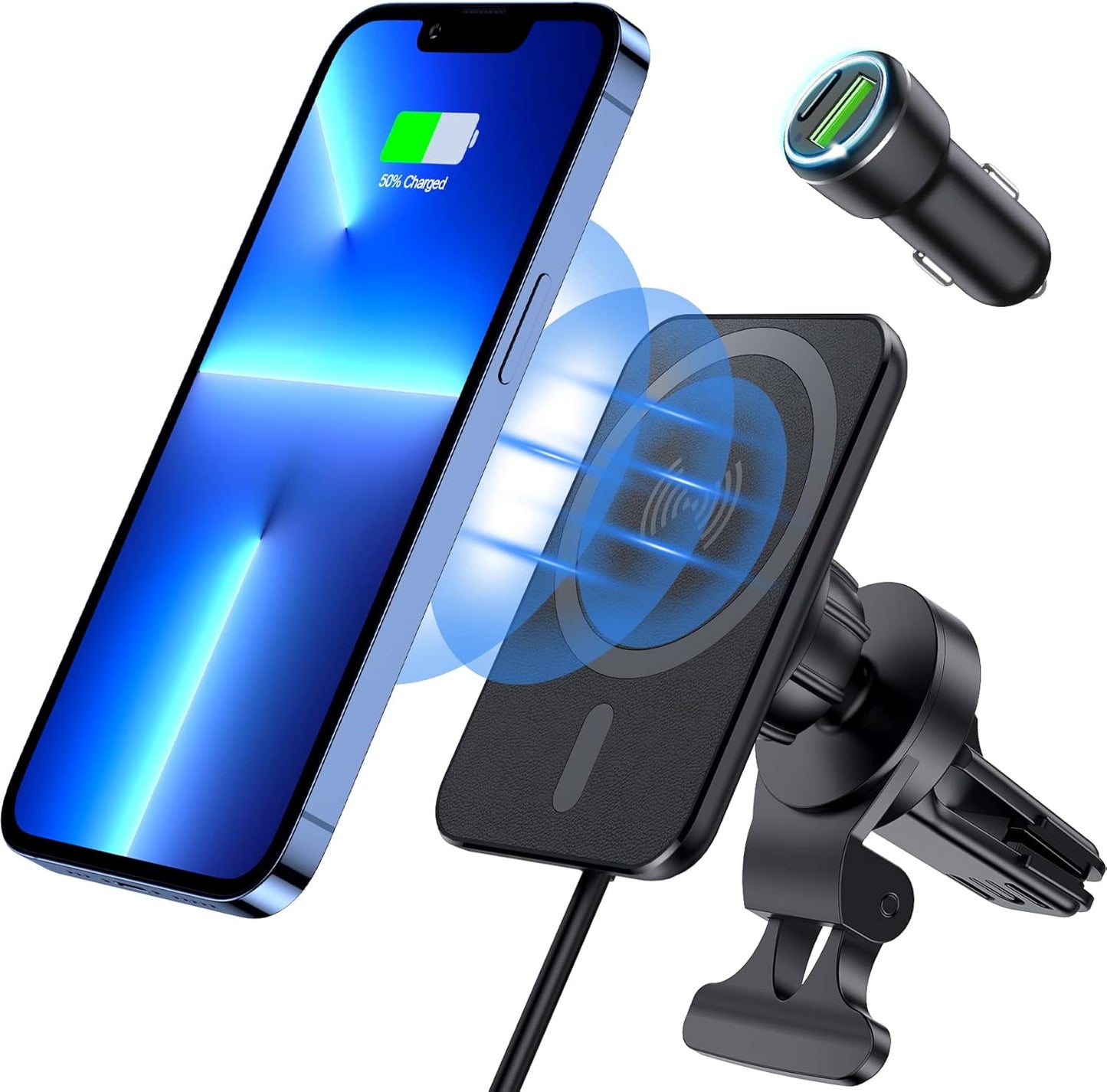 15W Fast Charge MagSafe Car Mount - ExtreLife