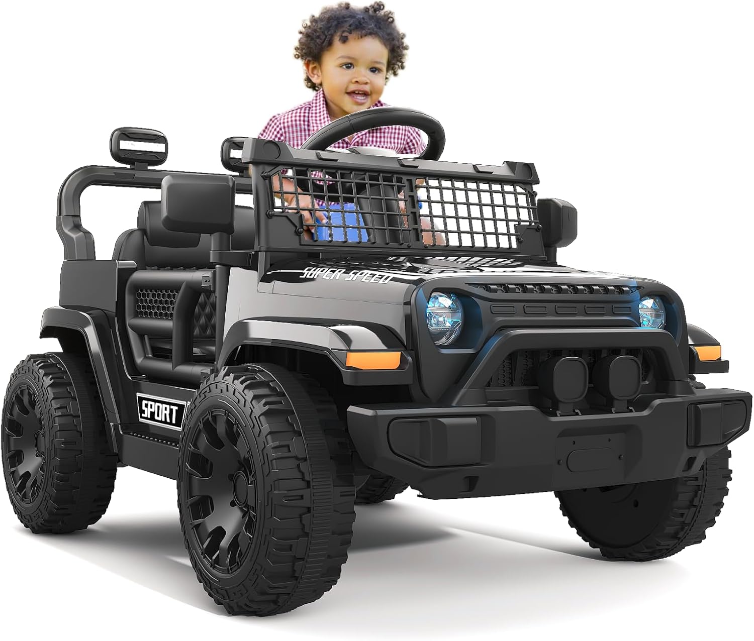 12V Ride on Car with Parent Remote Control for Kids Fun
