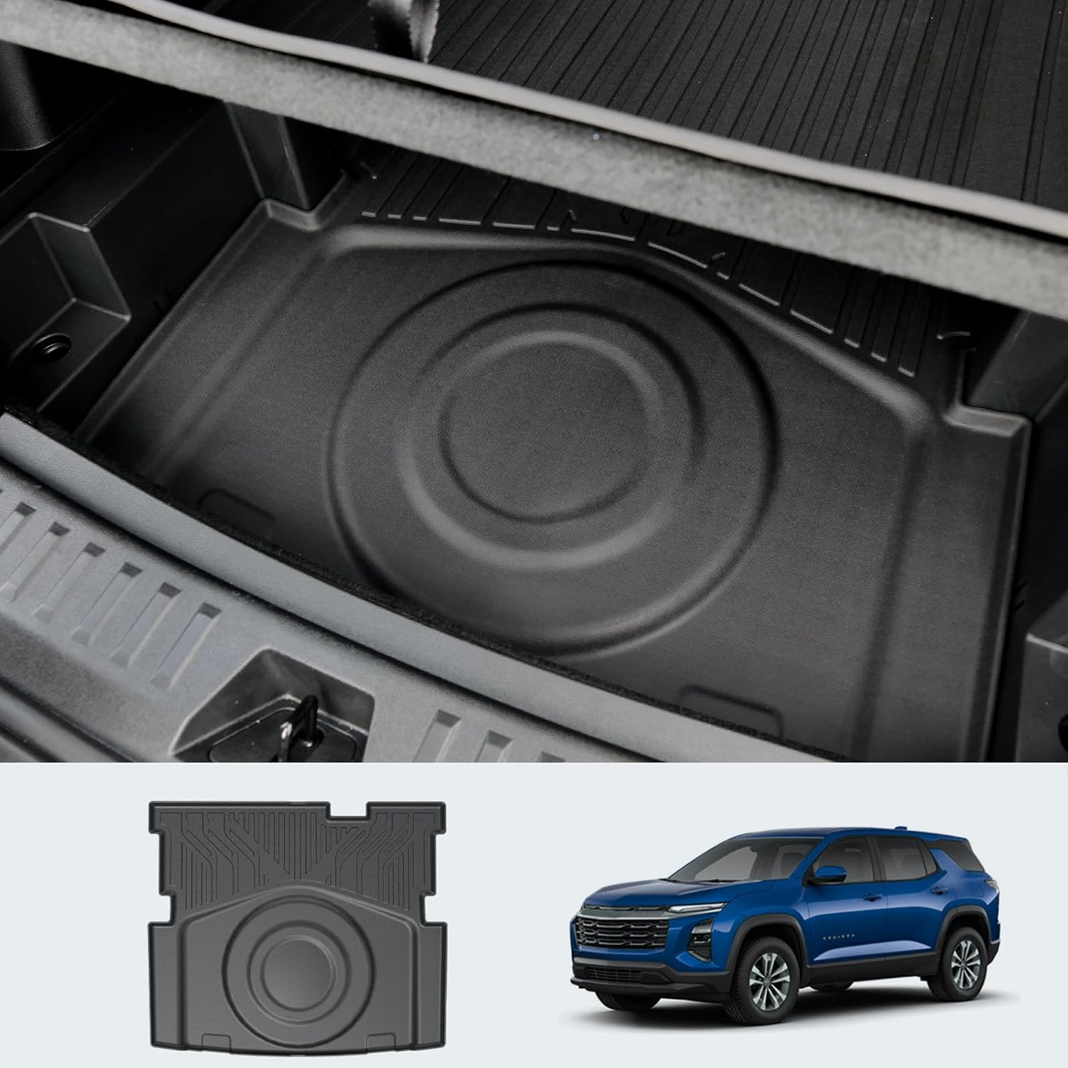 Under Cargo Mat for 2025 Chevy Equinox - All Weather TPE Design