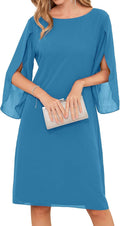 GRACE KARIN Womens Chiffon Flutter Sleeve Cocktail Dress (Style X2NF)