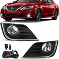 Fog Lights Front Fog Lamps Assembly Compatible with Nissan Altima 2016