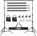 Photo Backdrop Stand 9ft x 10ft Adjustable Background Support Kit
