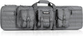 Double Rifle Tactical Gun Bag 46in - Lockable, Backpack Carry