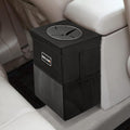 Car Trash Can with Lid - Large Foldable Leak-Proof Organizer