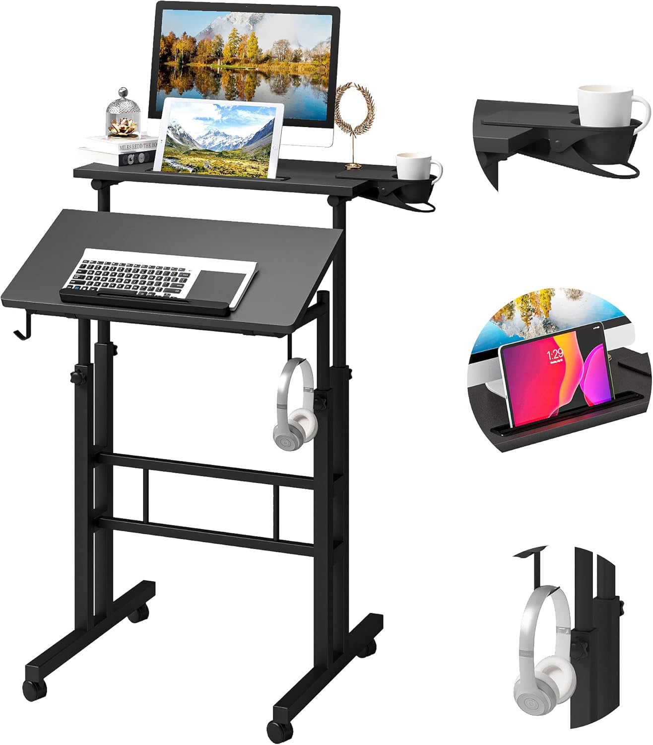 Portable Standing Desk - Move with Ease!