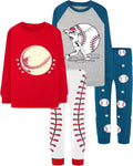 DAUGHTER QUEEN Boys 100% Cotton Long Sleeve Pajamas (Style 2W8Q)