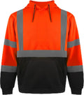 High Visibility Hoodie for Men Class 3 Hi Vis Safety Hoodie - Durable