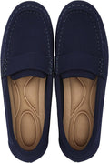 Womens Lightweight Knitted Loafers Casual Mesh Flats - Cushioned