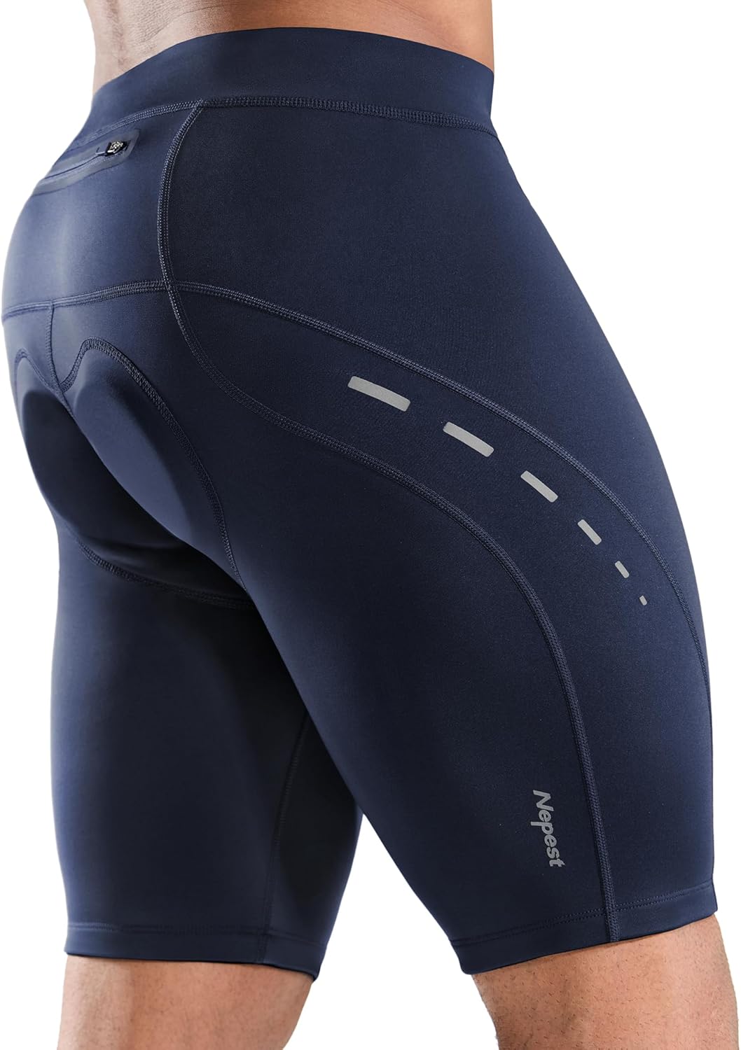 Nepest Men's 4D Padded Cycling Shorts for Ultimate Comfort