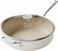 Redchef Nonstick Deep Frying Pan with Lid, 5QT Jumbo Cooker