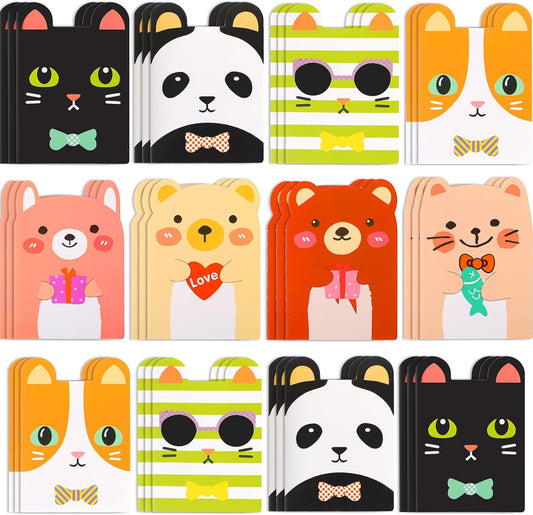 36 Mini Cartoon Pocket Notebooks for Kids - Cute Christmas Gifts