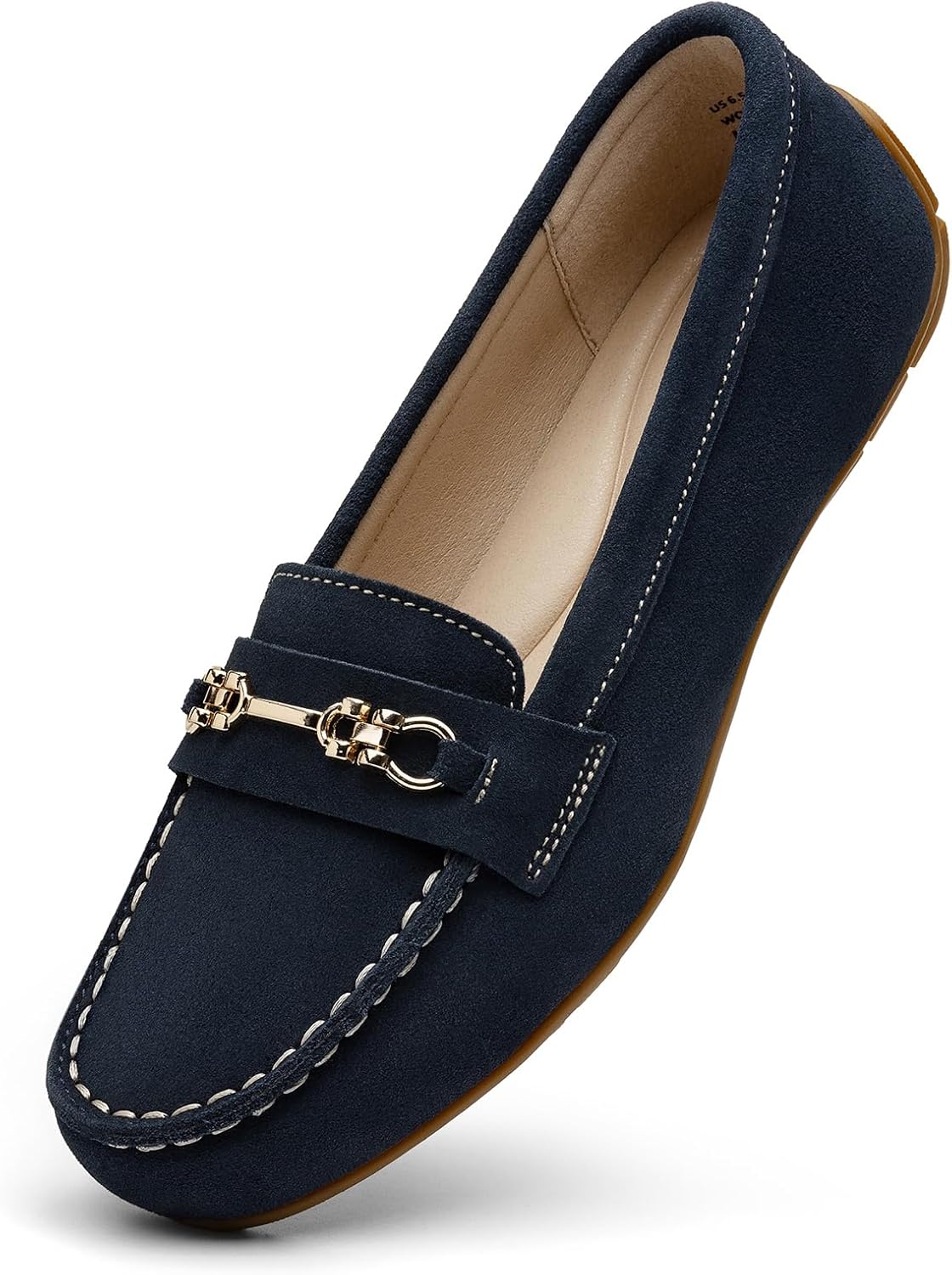 Comfortable Lightweight Suede Leather Loafers for Women