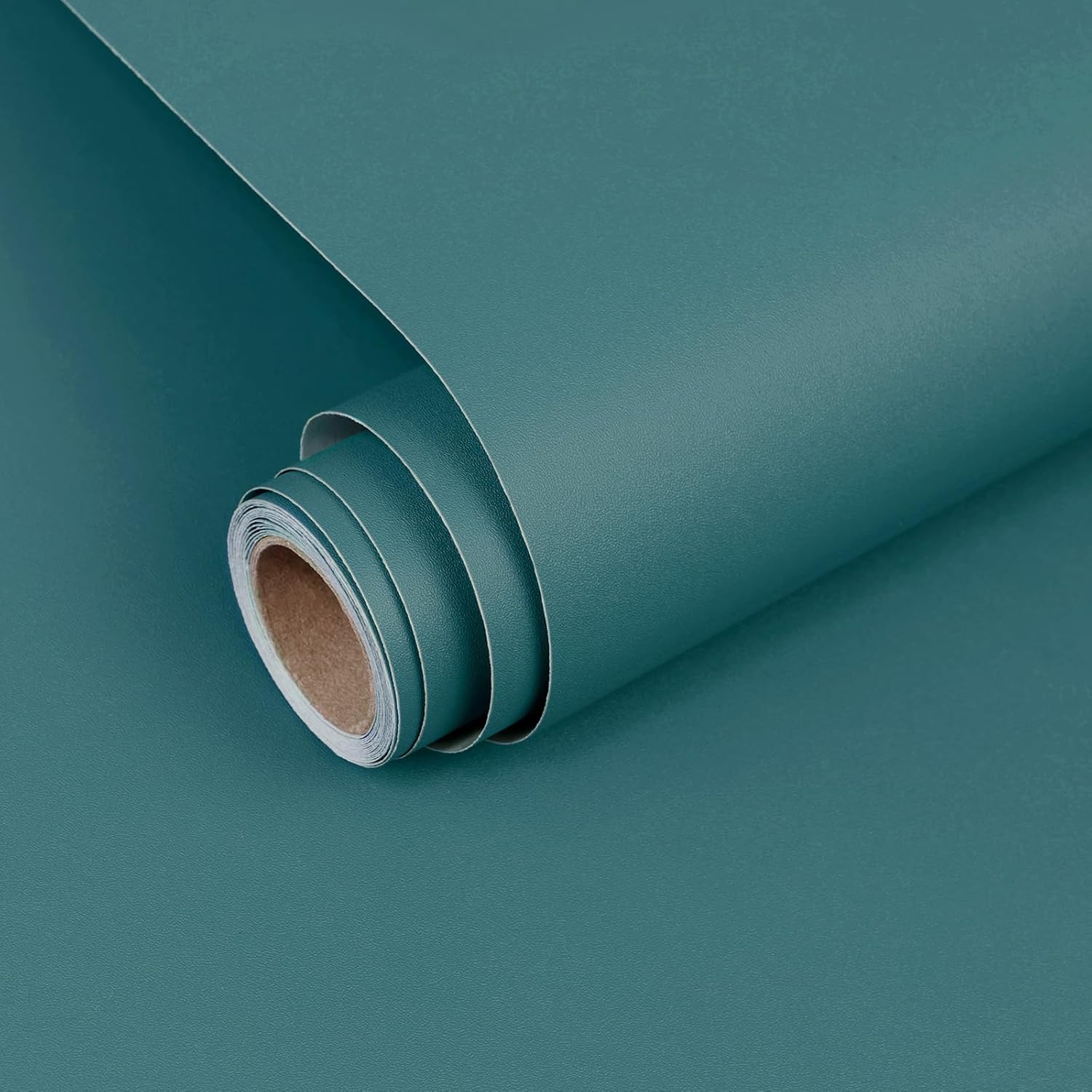 Teal Peel and Stick Wallpaper for Easy Home Renovation Projects
