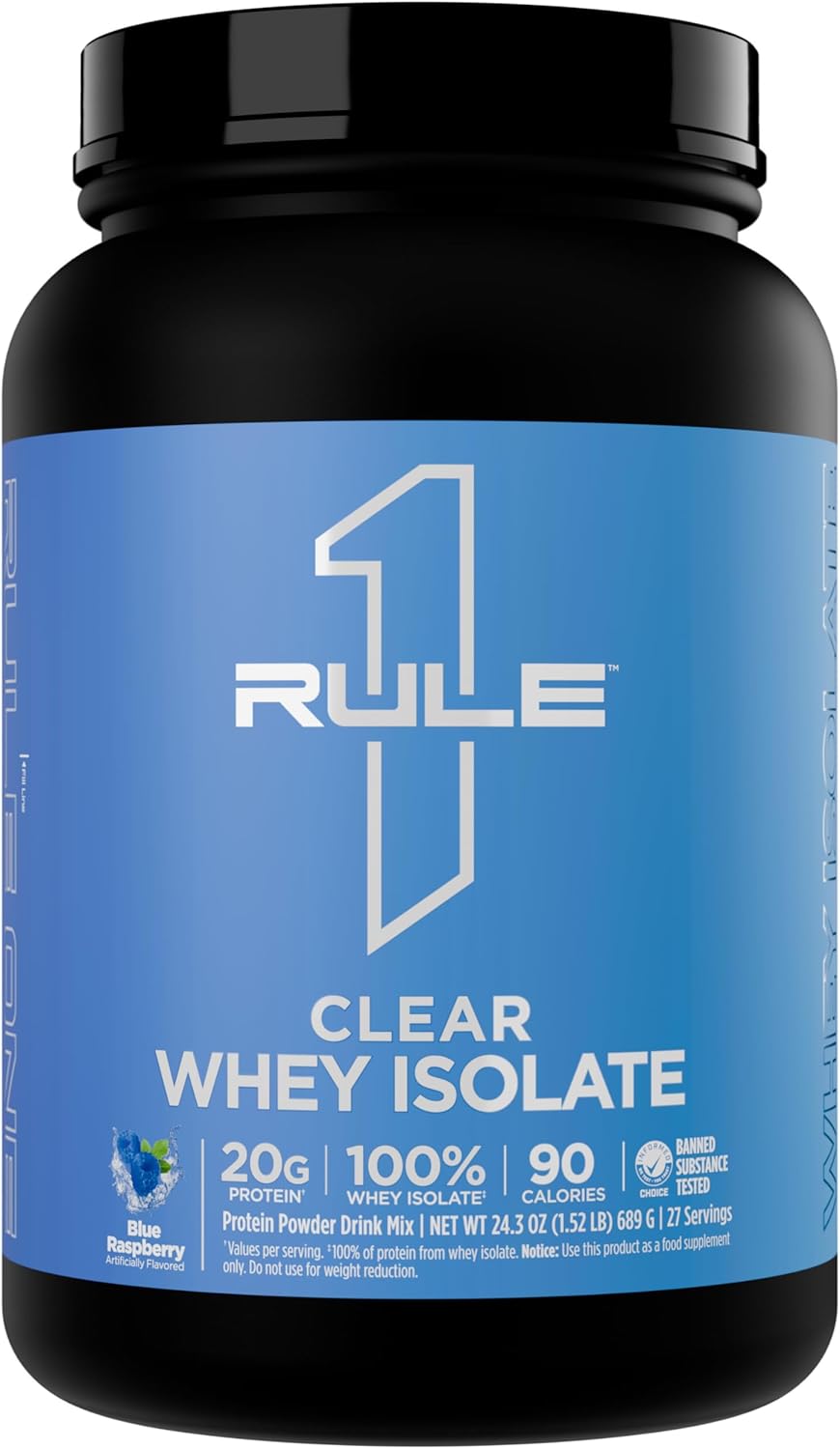 Rule 1 Clear Whey Isolate - Refreshing Protein Drink for Recovery