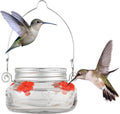 6 Nature's Way Mason Jar Hummingbird Feeders for Your Garden