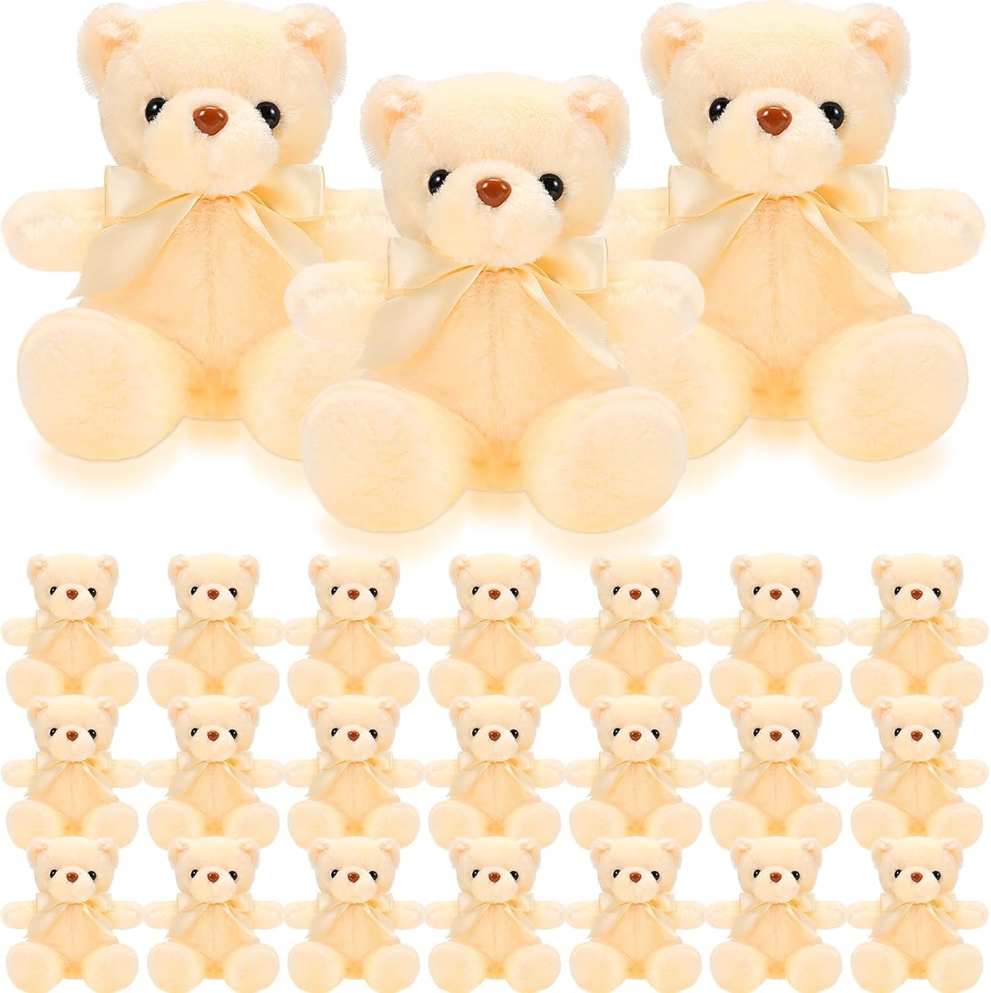 24 Pcs 12 Inch Plush Bear Stuffed Animals for Gifts and Decor