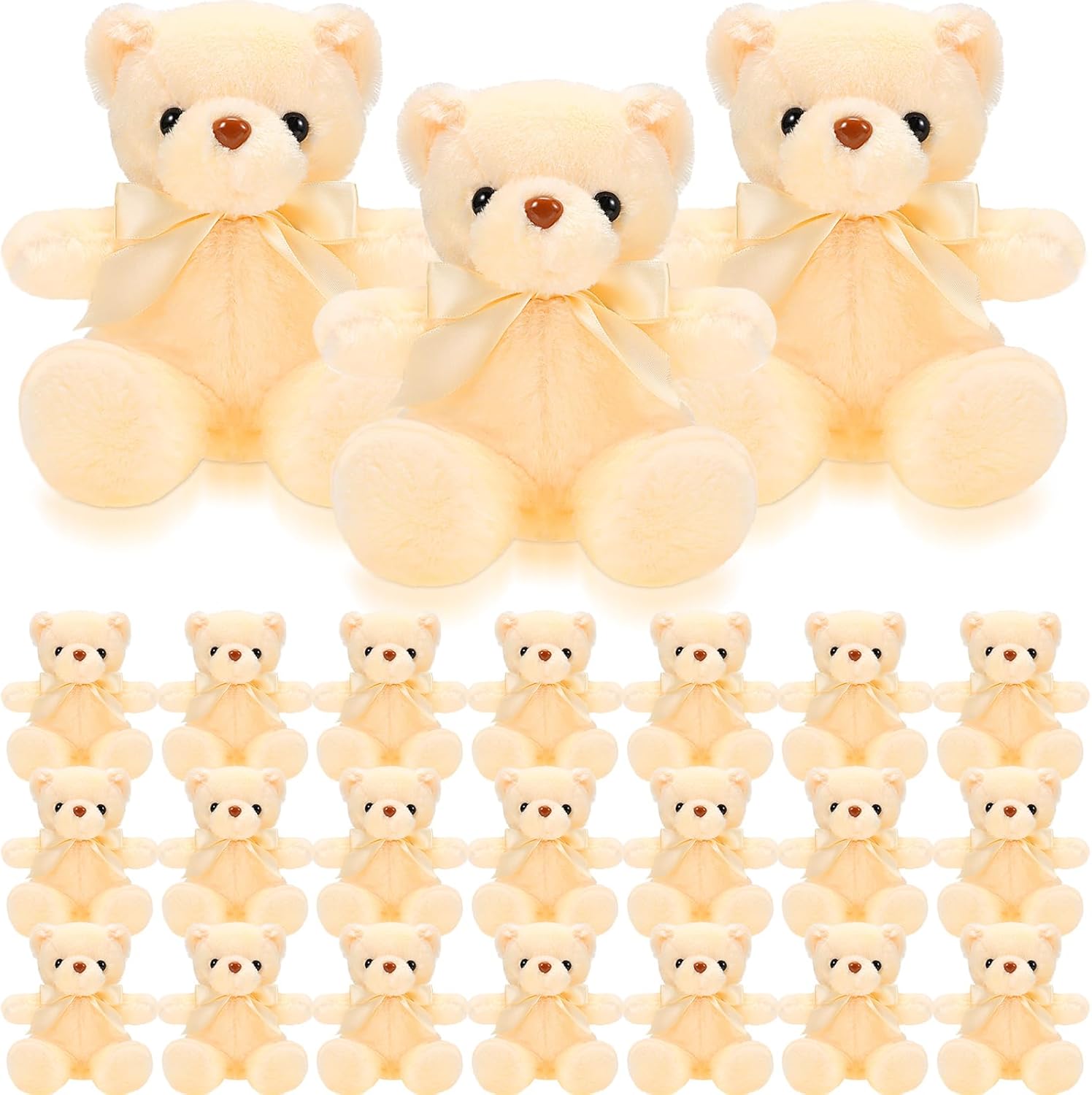 24 Pcs 12 Inch Plush Bear Stuffed Animals for Gifts and Decor