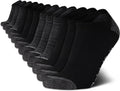 Men's No Show Lightweight Cushioned Socks 12-Pack (Size 7-12)