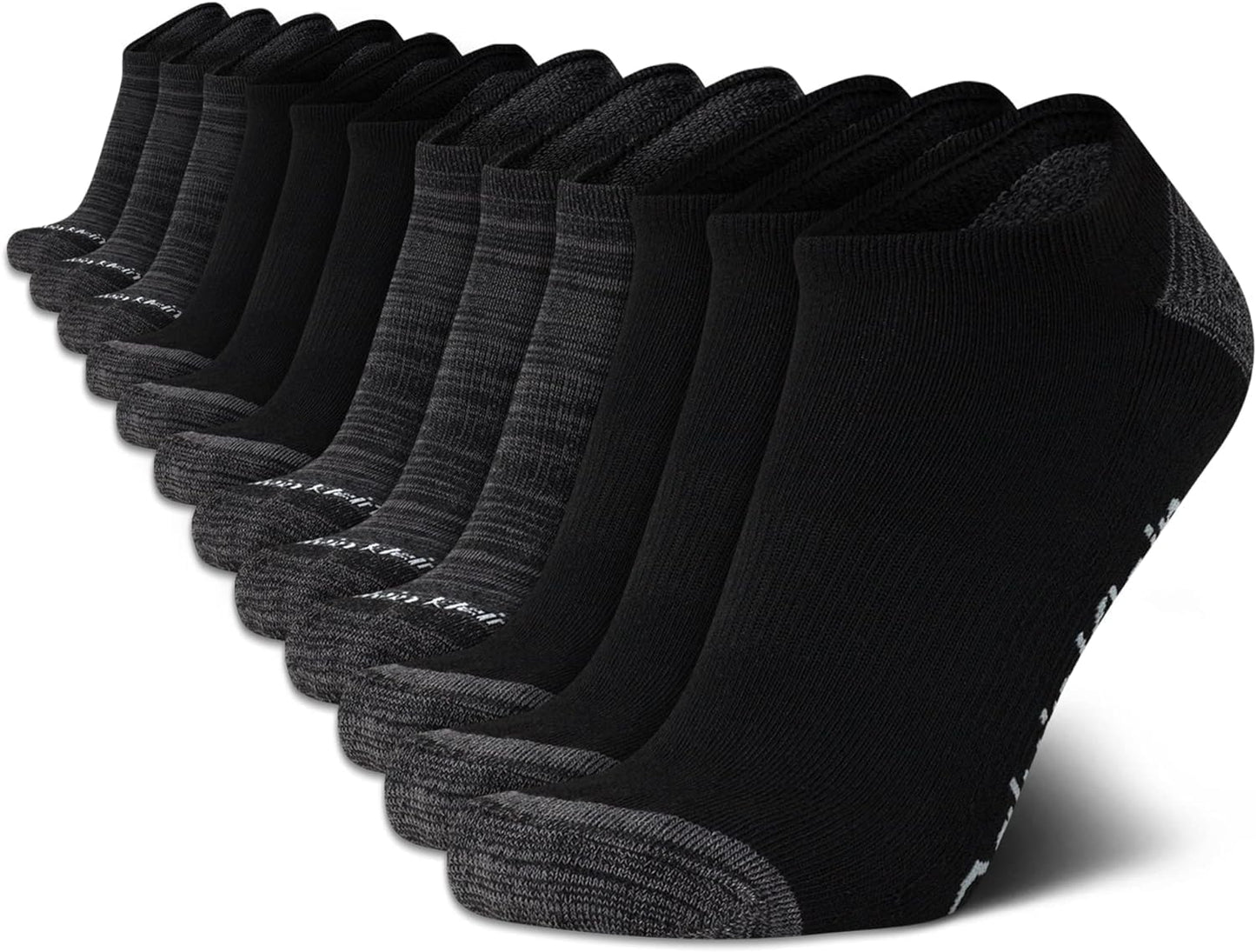 Calvin Klein Men's No Show Lightweight Cushioned Low Cut Socks