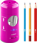 Electric Pencil Sharpener for Jumbo & Colored Pencils - Hands-Free
