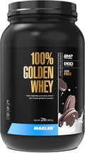 Maxler 100% Golden Whey Protein - Premium Cookies & Cream Flavor