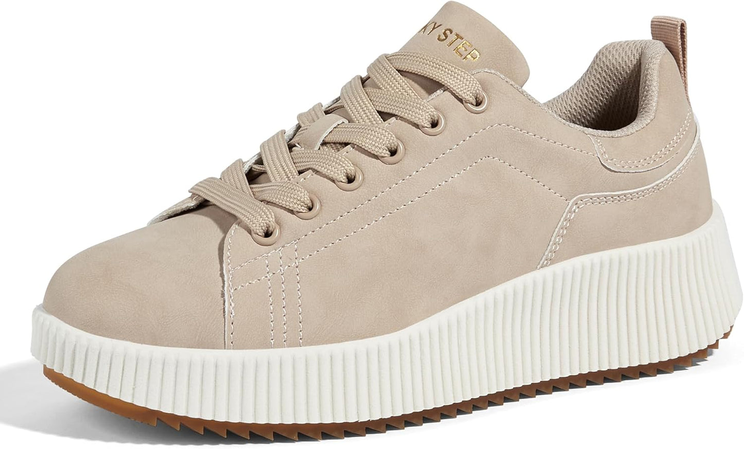 LUCKY STEP Women's Chunky Platform Sneakers for Casual Style