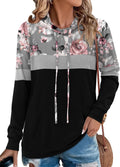 Angerella Hoodies for Women Camo Leopard Print Pullover - Cozy Womens