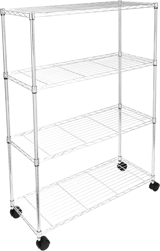 Heavy Duty 4-Shelf Storage Shelving Unit for All Your Needs
