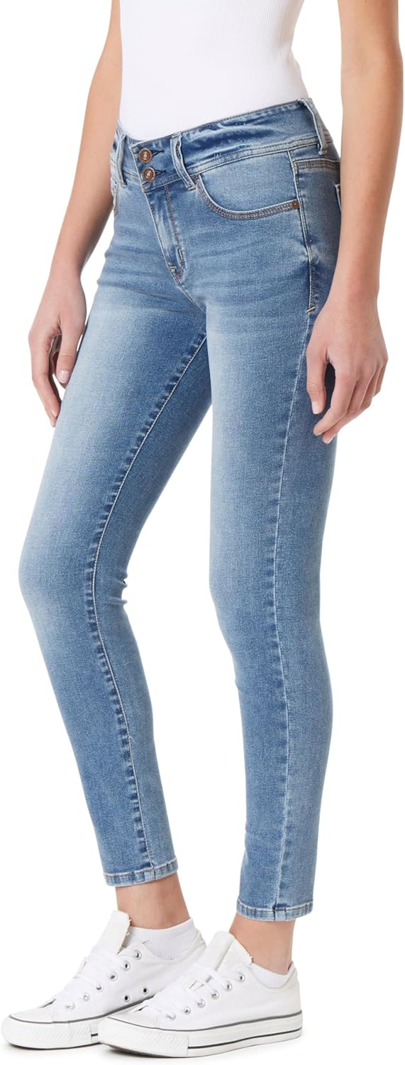 WallFlower Women's Ultra Fit Mid-Rise Jeans for Every Body